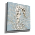 thumbnail image 2 of Epic Graffiti 'Coral Seahorse I' by Cindy Jacobs, Canvas Wall Art, 12"x12", 2 of 2