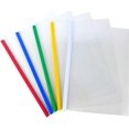 thumbnail image 1 of Cypress Lane Slide-Grip Report/Presentation/Thesis/Document/Paper/Resume Covers Real Estate Brochure File Organizer with Sliding Bar. Letter Size. Clear Front & Back (50 pcs 5 Colors), 1 of 4