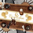 thumbnail image 2 of Ramadan Decoration Table Runner Decor For Home Tablecloth Ramadan Kareem Islamic Muslim Party Eid Al Adha Gifts, 2 of 5