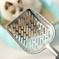thumbnail image 6 of Cat Litter Scoop Metal, Poop Sifter with 1.6"Deep Shovel for Kitty, Flexible Long Handle, 6 of 9