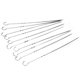 thumbnail image 1 of Palillo para barbacoa BuyWeek 10 piezas de Acero inoxidable Brocheta máxima confiabilidad, 1 of 12