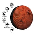 thumbnail image 4 of Pofeuu Spider Web Print Spare Tire Wheel Cover for Car Truck SUV Camper Universal Fit Spare Tire Cover RV Spare Tire Covers-16 inch, 4 of 6