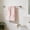 Pink, variant on Floral Jacquard Bath Towel, Soft Absorbent Lint-Free Face & Body Towel, Quick Dry Durable Hand Towel for Men Women Bathroom Daily Use