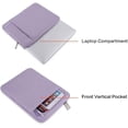 thumbnail image 5 of MOSISO Laptop Case 13.3 inch, 13-13.3 inch Laptop Sleeve Compatible with MacBook Air/Pro 13 / Pro 14, HP Dell ASUS Lenovo Notebook, Polyester Vertical Computer Sleeve Bag with Pocket, 5 of 6