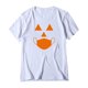 thumbnail image 3 of Camiseta casual de manga corta para mujer de Halloween con estampado divertido para mujer Fridja  gope3673, 3 of 4