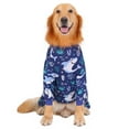 thumbnail image 2 of HDE Dog Pajamas One Piece Jumpsuit Lightweight Dog PJs Shirt for S-3XL Dogs Sharks M, 2 of 7