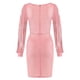 thumbnail image 3 of ICHUANYI liquidación moda mujer vestido Sexy de manga larga vestidos formales cuello en V lentejuelas fiesta vestidos de oficina y vestidos de noche ICHUANYI WER202308255125, 3 of 3