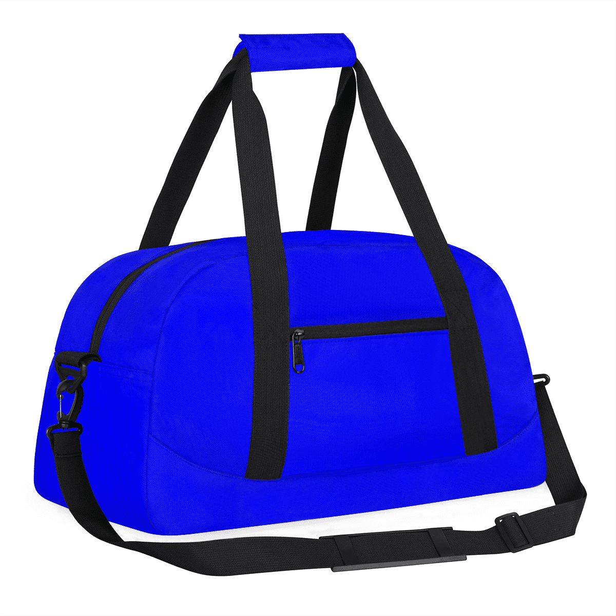Herdesigns Blue Sports Duffle Bag for Women & Men, Gym Bag Dance Bag Overnight Bag Carry On Weekender Travel Bag