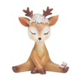 thumbnail image 1 of Estatuilla de alce de reno Estatuilla de ciervo Estatuilla de animal de Navidad Estatuilla decorativa Estatuilla de Navidad Decoración de fiesta de Navidad Mesa (C), 1 of 4