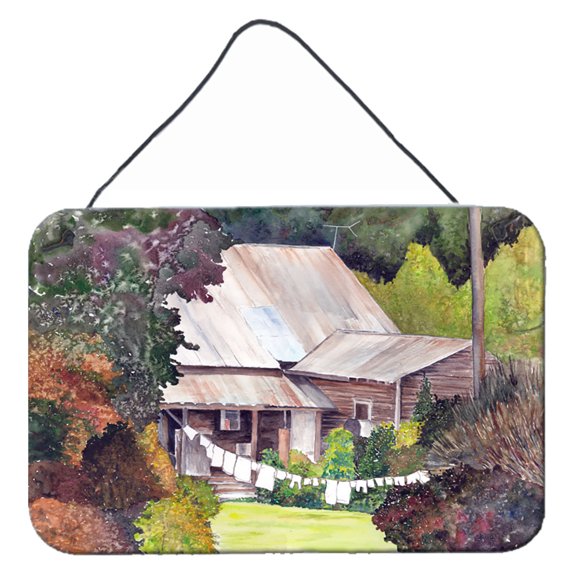 Carolines Treasures 8741DS812 Wash Day Wall or Door Hanging Prints 8x12 multicolor