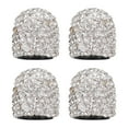thumbnail image 1 of MLINS 4pcs Car Valves Stem Caps Tire Caps Rhinestone Universal Car Valves Core, 1 of 6