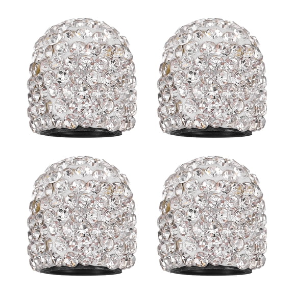 4 Pcs Valve Stems Cap Car Tire Decorations Covers