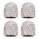 thumbnail image 1 of 4 unids Válvulas de coche Tapas de tallo Tapas de neumáticos Rhinestone Universal Coche Válvulas Tapa del núcleo, 1 of 8