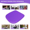 thumbnail image 6 of Large Gel Seat Cushion for Long Sitting with Non-Slip Cover, Soft & Breathable, Seat Cushion for Chair, Car, Office, Desk Chair, Wheelchair (17" x 15"), 6 of 8