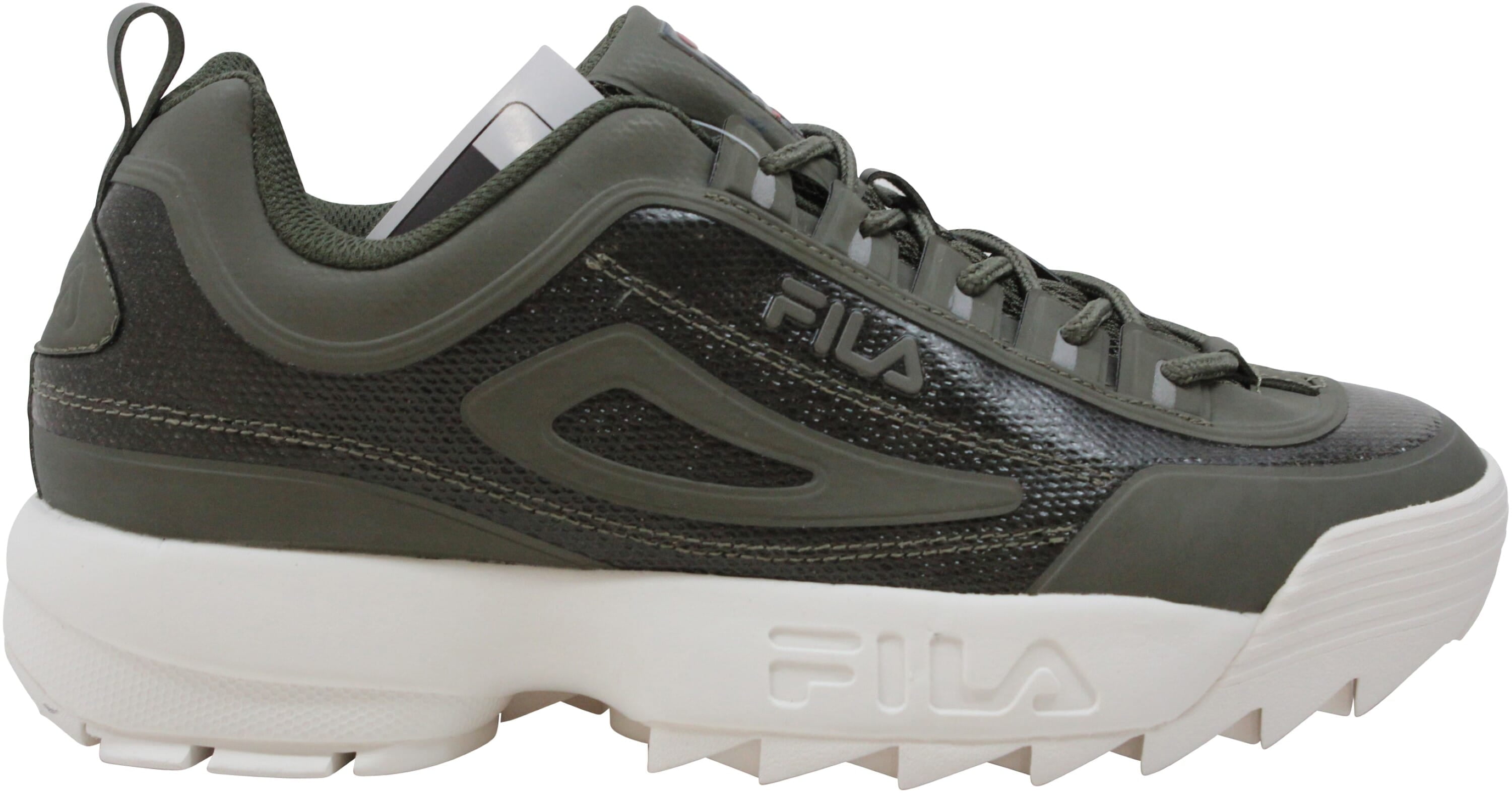 olive green fila disruptor