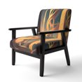 thumbnail image 3 of Designart "Designs from the Future II" White Industrial Upholstered Accent Chair - Traditional Arm Chair For Living Room, 3 of 7