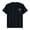 Noir, variante sur Krdevn T-Shirt Décontracté à Manches Courtes pour Femmes, Col Rond, Imprimé Lettre, Tee-Shirt Basique Doux, Confortable pour Usage Quotidien, Blouse Ajustée à la Mode