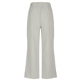thumbnail image 5 of GILIGEGE Linen Sets for Women 2 Piece Summer 2 Piece Outfits Cotton Linen Sets Button Down Shirts and Drawstring Wide Leg Long Pants with Pockets Wide Leg Pants Tracksuit Lounge Matching Sets, 5 of 9