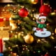 thumbnail image 1 of Ganfancp 1Pc Adornos de Navidad Regalo Santa Claus Muñeco de Nieve Muñeca de Juguete Colgar Ofertas Del Día 1X Árbol de Navidad Decoración Colgante Pequeño, 1 of 2