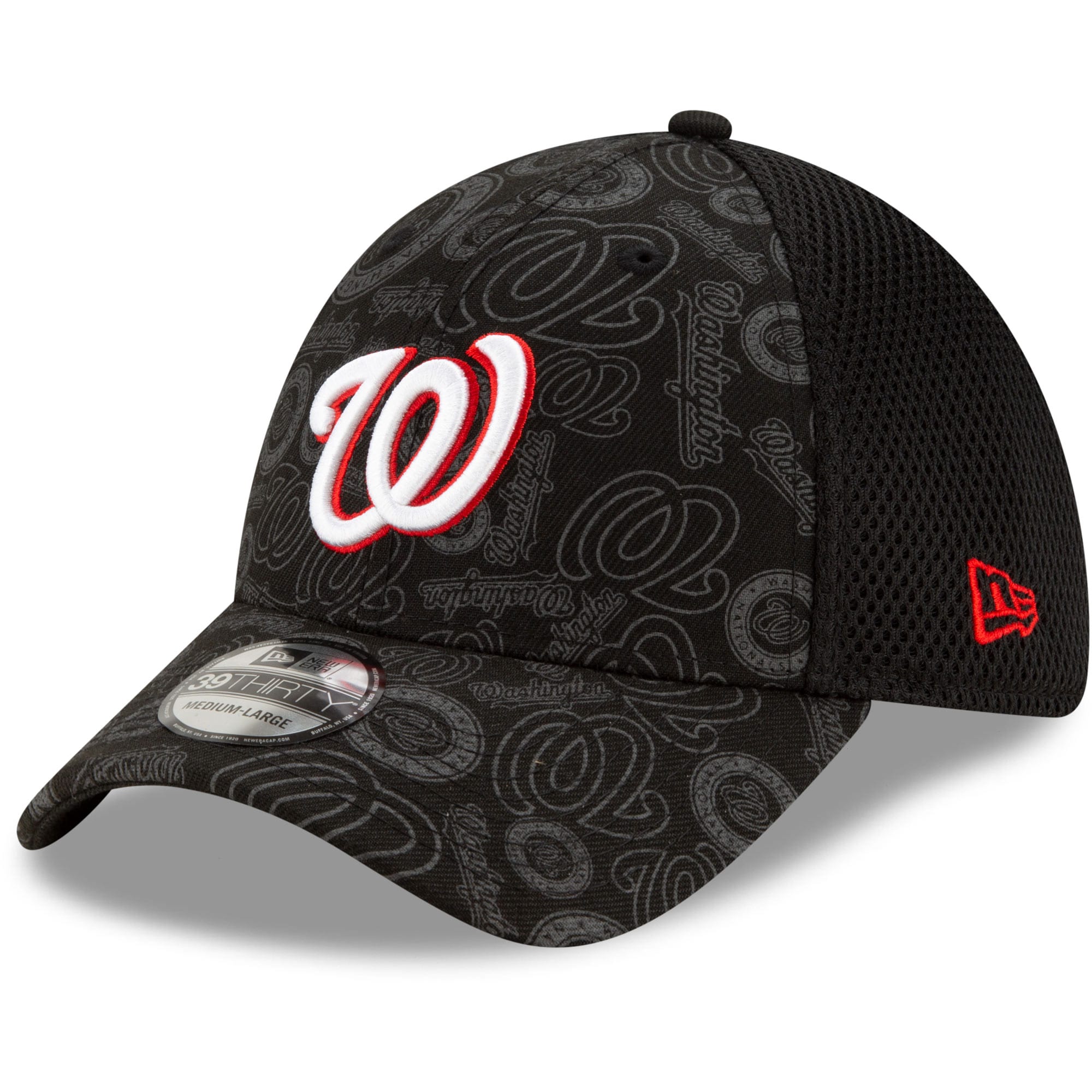 Print Neo 39THIRTY Flex Hat - Black 