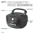 thumbnail image 4 of Boombox GPX con reproductor de CD y casetes, 4 of 5