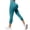 Mint Green, variant on Women's High Waist Seamless Yoga Pants, Lifting Capri Leggings, 4-Way Stretch Workout Athletic Yoga Pants Navy M