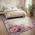 thumbnail image 3 of ODIKA 8'x10' Washable Area Rug Storybook Fairytale Carousel With Whimsical Floral Medallion Center for Living Room, Under Sectional, Family Room , Durable, Non-Slip, 3 of 7