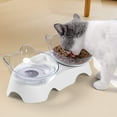 thumbnail image 2 of Comederos para gatos, comederos para gatos elevados e inclinados, comederos para vómitos de cachorros y conejos, comederos ortopédicos para gatos de interior. TUNC Sencillez, 2 of 5
