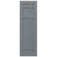 thumbnail image 5 of Ekena Millwork 12"W x 60"H True Fit PVC San Juan Capistrano Mission Style Fixed Mount Shutters, Ocean Swell (Per Pair - Hardware Not Included), 5 of 9
