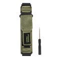 thumbnail image 2 of Replacement Watchband, Hook and Loop Fastener Braided Nylon Watch Strap  for T Rex Ultra Smartwatch Gray,Black,OD Green, 2 of 7