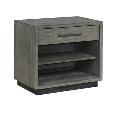 Winslow 2-drawer Nightstand Smokey Walnut