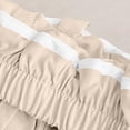 thumbnail image 6 of CQONEPT Girls' Cotton Pant with Pockets Wide Leg Baggy Fashion Pant Elastic Waist Solid Comfy School Trousers 2-14 Years Beige 9-10 Years, 6 of 6