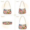thumbnail image 7 of FORMRS Womens Shoulder Bag with Chain Strap Clutch Purse Cute Tote Handbag, Pink Colorful Circles, 7 of 7