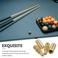 thumbnail image 4 of 4 Sets Pool Cue Extension Rod Joint Screws Heavy Duty Copper Screws Billiard Cue Connecting Screws, 4 of 7