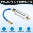thumbnail image 3 of Dye Injector Air Conditioning Car Oil Injection R12 R134A R22 Dye Injection 2 Ounce Pure Liquid Coolant Filler Tube Blue, 3 of 7