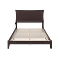 thumbnail image 4 of AFI Metro Queen Low Profile Wood Platform Bed Frame with Panel Headboard, Espresso, 4 of 7