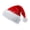One Size A, variant on Joernso Unisex Christmas Santa Hat Extra Large And Thick New Year Party Beanie Contrast Color Elastic Thick Plush Decor Santa Cosplay Adult Holiday Headgear