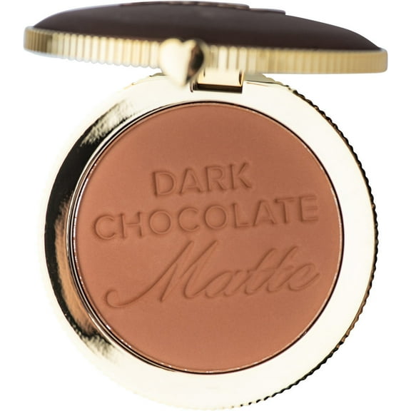 Too Faced Dark Chocolate Soleil Long-Wear Matte Bronzer, 0.28 oz