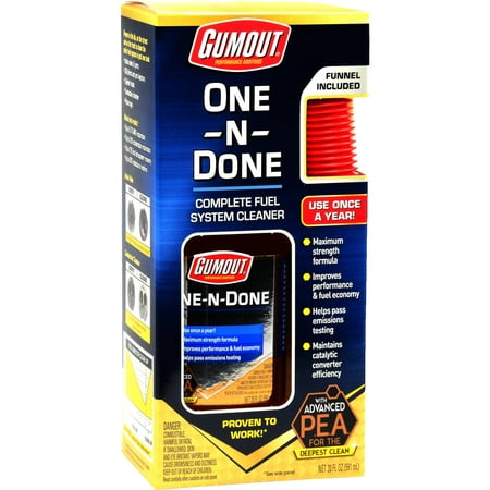 Gumout One-N-Done Complete Fuel System Cleaner - (Best Complete Fuel System Cleaner)