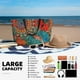 thumbnail image 5 of Fotbe Mandala Colorful Bolsa de Viaje para Playa - Resistente al Agua, Bolsa Tote de Gran Capacidad y Ligera con 7 Bolsillos para Mujeres y Hombres, 5 of 7