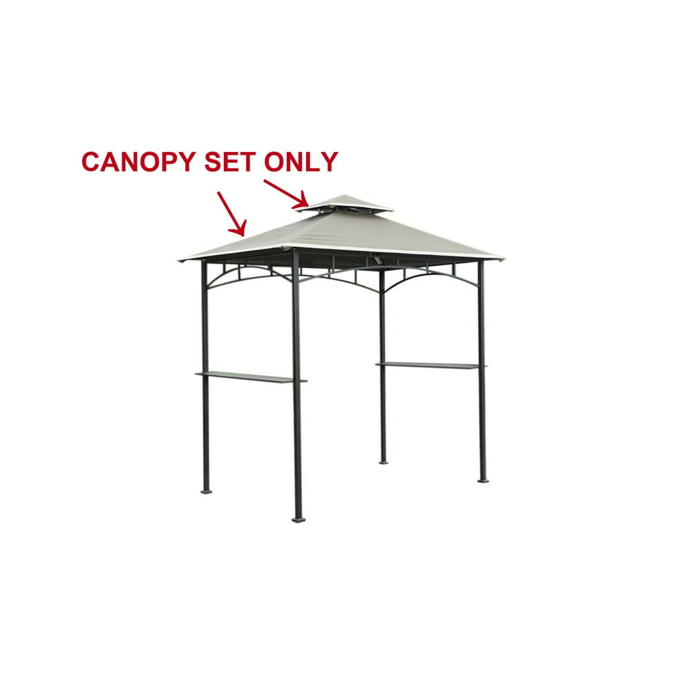 Sunjoy Replacement Canopy set for LGG001PSTH Grill Gazebo Walmart