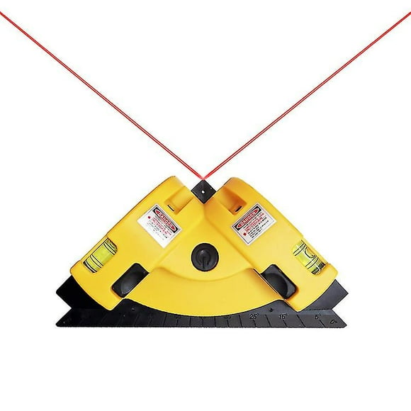Right Angle 90 Degree Laser Levels Cross Line Tiling Leveling Laser Beam Measurement Tool