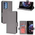thumbnail image 1 of Motorola Edge 20 Pro Case , PU Leather Flip Cover Card Slots Magnetic Closure Wallet Case for Motorola Edge 20 Pro, 1 of 5