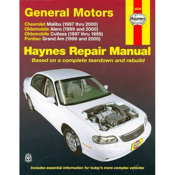GM: Malibu, Alero, Cutlass & Grand Am, '97'00 (Haynes Repair Manual)