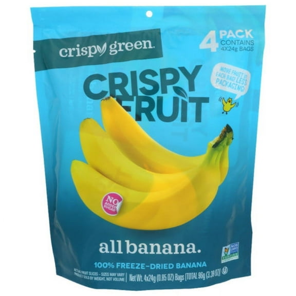 CRISPY GREEN BANANA DRIED 3.39 OZ - Pack of 8