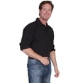 thumbnail image 3 of Scully Cantina Mens Black 100% Cotton Casual Sport Shirt XXL, 3 of 3
