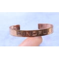 thumbnail image 2 of Mindful Copper Cuff Bracelet Handmade for men and women, 2 of 2