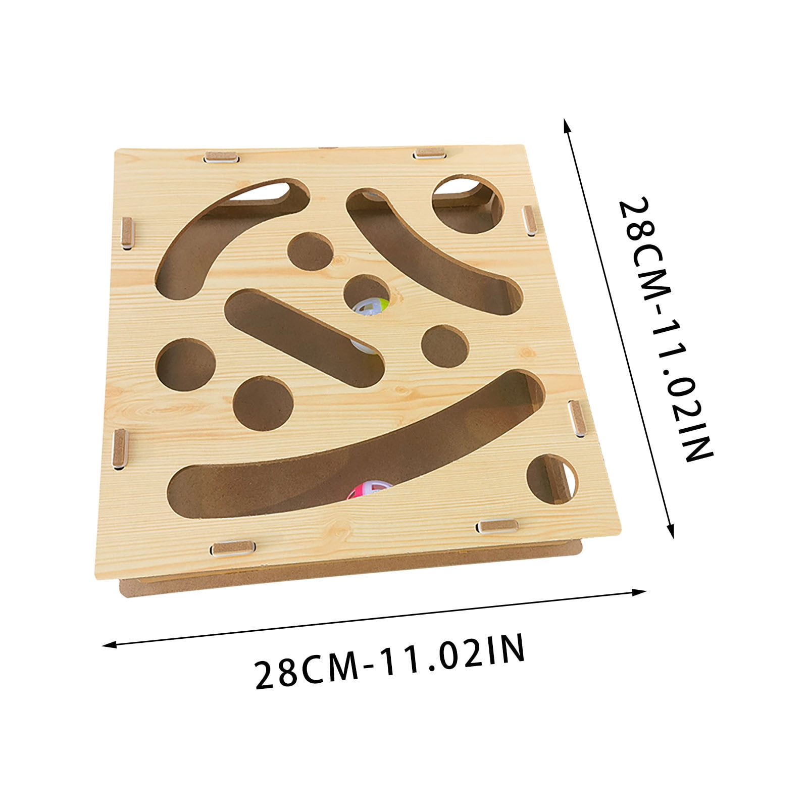 JGJJUGN Interactive Pet Digging Puzzle Box for Cats and Small Dogs | Indoor Digging Game with Random Color Balls | Mental Stimulation & Exercise Toy | Safe & Easy to Clean