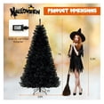 thumbnail image 4 of Yunken 6/7/8 Feet Artificial Christmas Tree with 6 Lighting Modes & Spooky Sounds for a Themed Halloween Holiday Party, 4 of 9