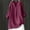 A5-Wine, variant on Linen Shirt for Women Tshirt Trendy Dressy Blouses Button Down Shirts Casual Dressy Blouse Casual Tunic Tops Gauze Short Sleeve V Neck Blouses Tees Shirt Blouse Tunic Blouses Outfits JN L